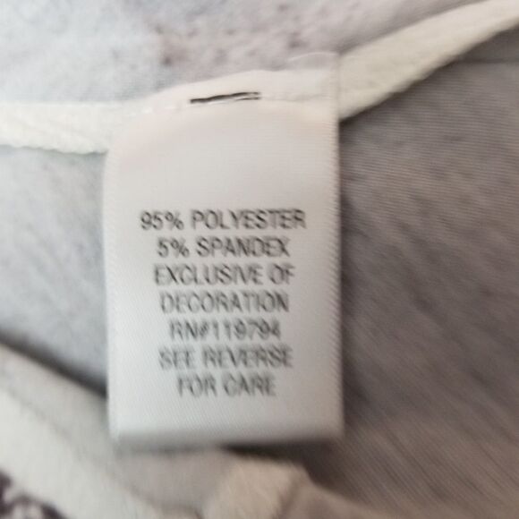 UNITY World Wear Ornate Assymetrical Tunic Top. - Picture 6 of 6